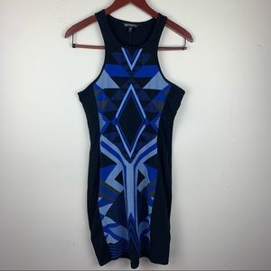 Express Geometric print dress